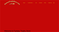 Desktop Screenshot of fantasytrophystore.com