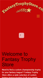 Mobile Screenshot of fantasytrophystore.com